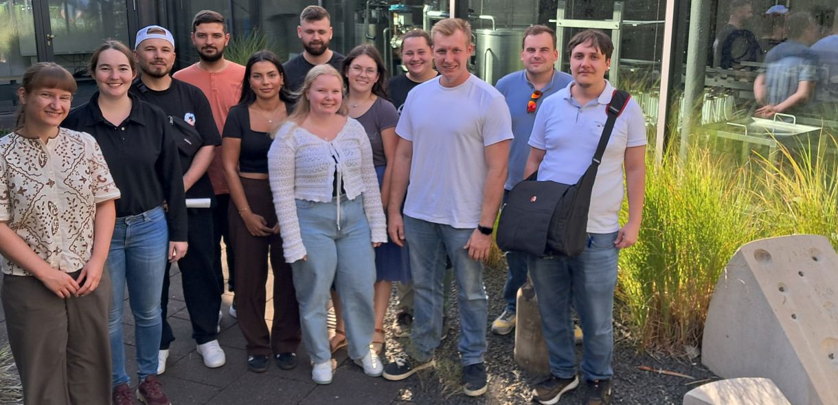 Neue Studierende Molkereimeisterinnen und Molkereimeister