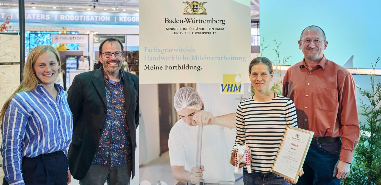 Ehrung Fachagrarwirtin Ronja Dier