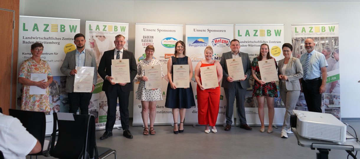 Übergabe Meisterbriefe 2026 in Wangen