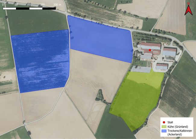 Übersichtskarte Demeterhof Schneider