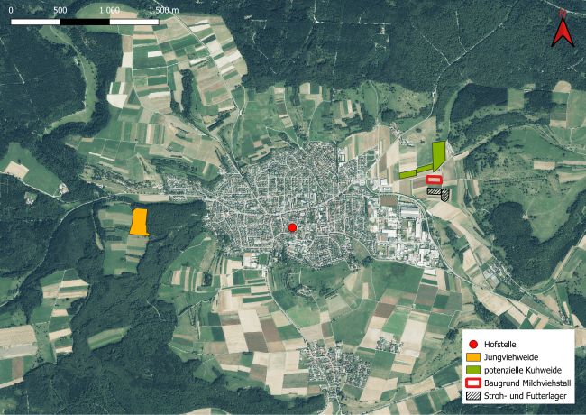 Übersichtskarte Biolandhof Vogel