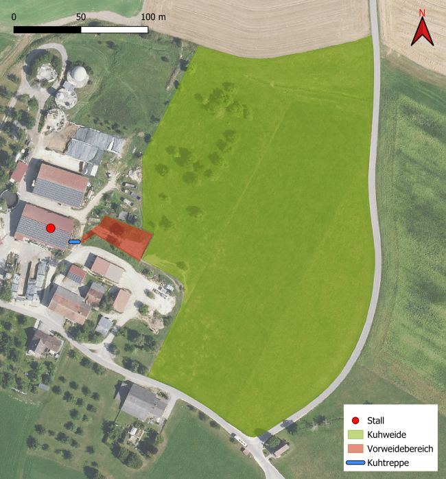 Übersichtskarte Bauernhof Traber