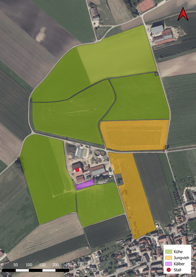 Übersichtskarte Mast GbR