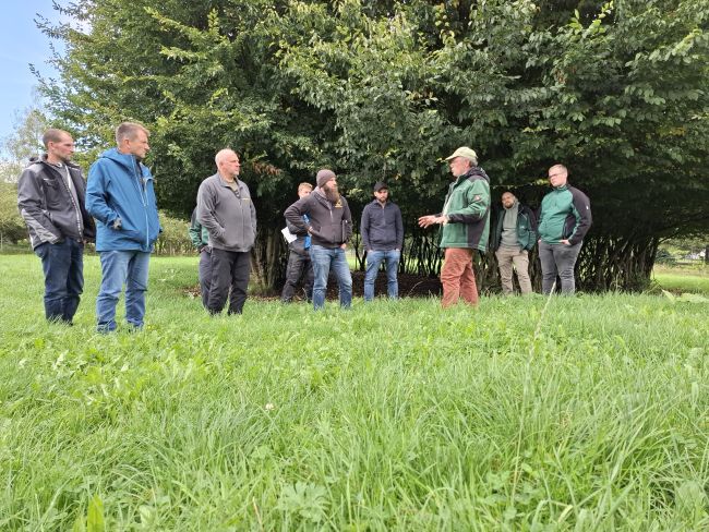 Veranstaltung auf dem Peter und Paul Hof Auf der Weide mit dem Betriebsleiter Peter Bloching